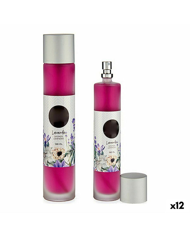 Acorde Lavendel luchtverfrisserspray in 100 ml bottle, shown with lavender scent, for home and kitchen decor.