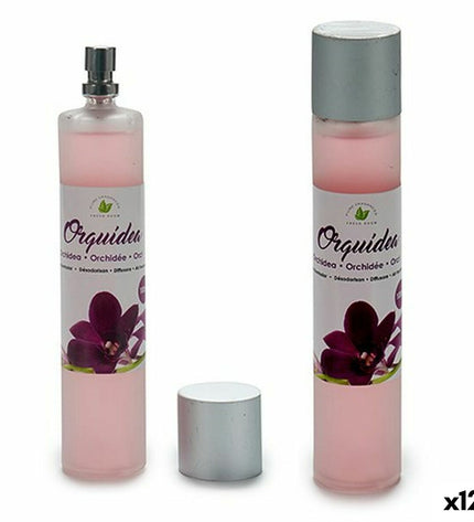 Acorde Orchidee luchtverfrisserspray 100 ml, 12-pack, decorative household air freshening spray with orchid scent.