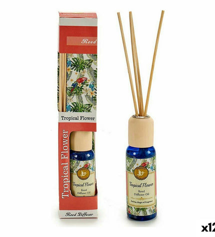 Acorde Acorde Tropisch parfum sticks set, 12 pieces, 50 ml each, for home decor and ambient scenting.