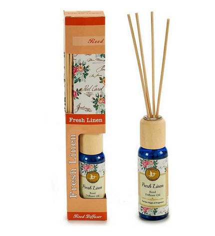 Set of 12 Acorde Parfum Sticks for home and laundry scenting, 50 ml each, with elegant packaging and decorative design.
