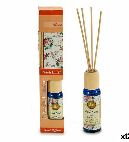 A set of 12 Acorde parfum sticks in 50 ml containers for home decor and fabric scenting, displayed in a neat arrangement.