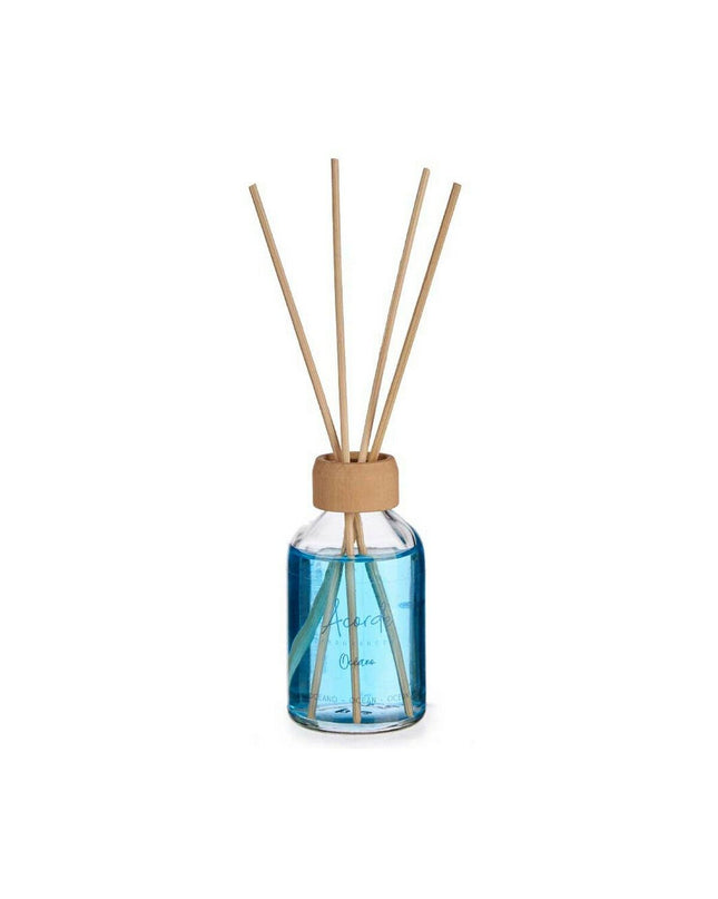 Set of 12 Acorde Oceaan parfum sticks in 50ml bottles, decorative home fragrance for a fresh ocean scent.