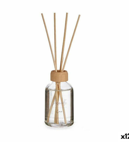 Acorde Kokosnoot parfum sticks in a 50 ml container, designed for home decor and air freshening, with 12 sticks included.