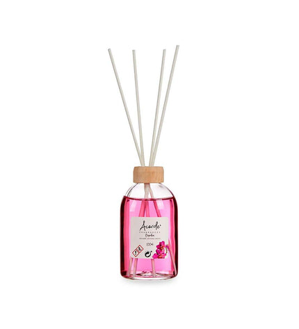 Acorde Parfum Sticks Acorde Orchidee 100 ml arranged in a decorative home setting, showcasing elegant orchid-themed scent sticks.