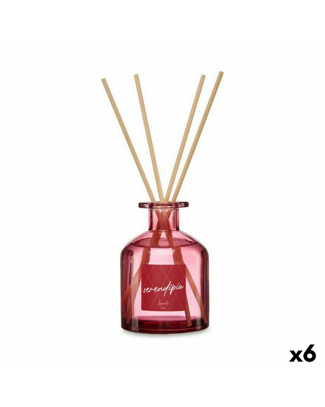 Acorde Parfum Sticks Acorde Granaatappel 250 ml set, decorative home fragrance with six stylish sticks for home decor.