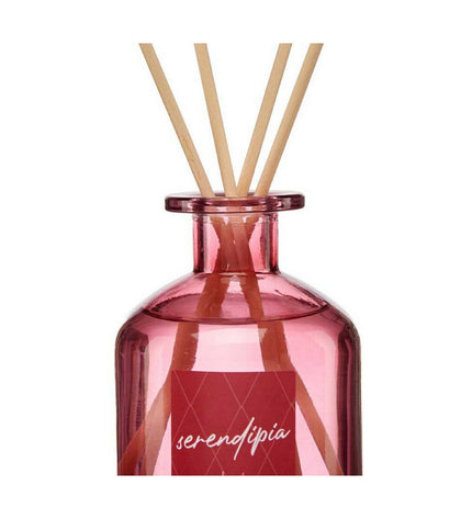 Six Acorde Parfum Sticks Acorde Granaatappel 250ml for home decor and fragrance, displayed in a decorative container.
