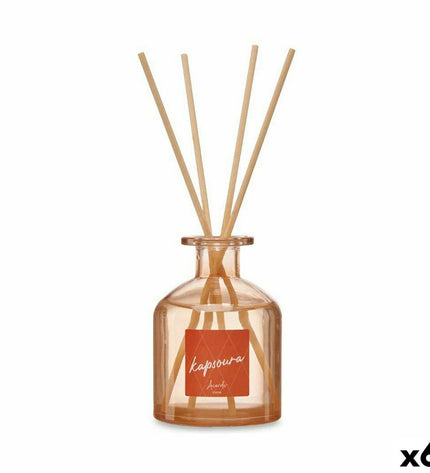 Acorde Gember Parfum Sticks in 250 ml bottles, six-pack, for home decor and fragrance enhancement.