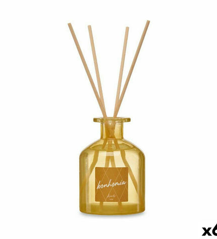 Acorde Acorde Amber parfum sticks in a 250ml set, decorative home scent diffuser with six sticks for home decor and fragrance.