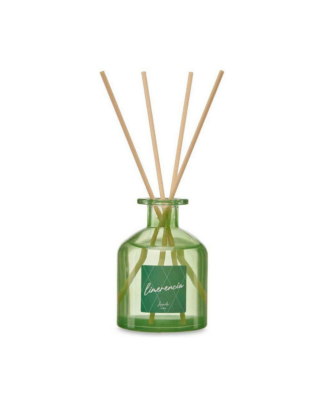 Set of six Acorde Lotus Bloem parfum sticks in 250 ml bottles for home fragrance and decor.