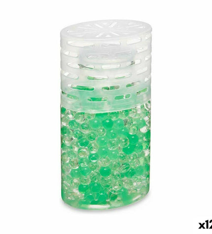 Acorde Jasmijn gelball luchtverfrisser set with 12 white gelballen in a decorative jar, designed for home and kitchen freshening.