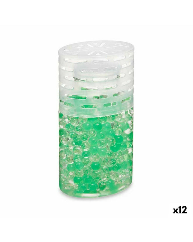 Acorde Jasmijn gelball luchtverfrisser set with 12 white gelballen in a decorative jar, designed for home and kitchen freshening.