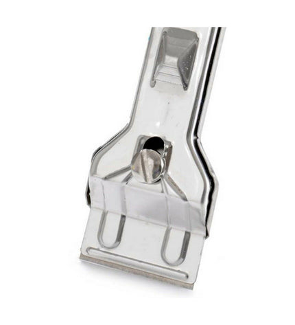 Kinvara ceramic kitchen scraper set with 12 silver metal tops, measuring 13.5 x 4.5 cm, ideal for home cooking and cleaning.