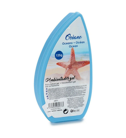 Acorde Oceaan air freshener gel pack for home use, showing 125g gel containers in a set of 12 for household and kitchen decor.