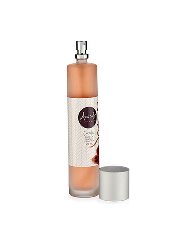 Acorde Kaneel luchtverfrisserspray 100 ml, set of 12, cinnamon-scented air fresheners for home and kitchen decor.