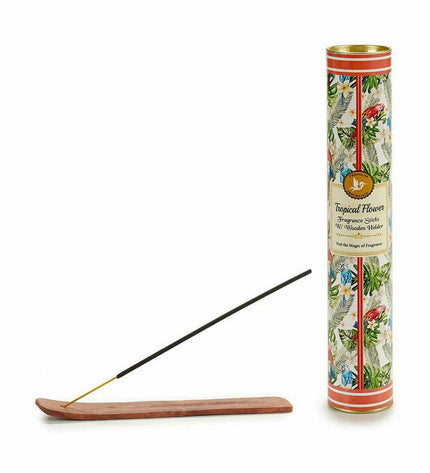 Acorde Wierookset Acorde Tropisch with 12 incense sticks in colorful packaging, ideal for home decor and aromatherapy.