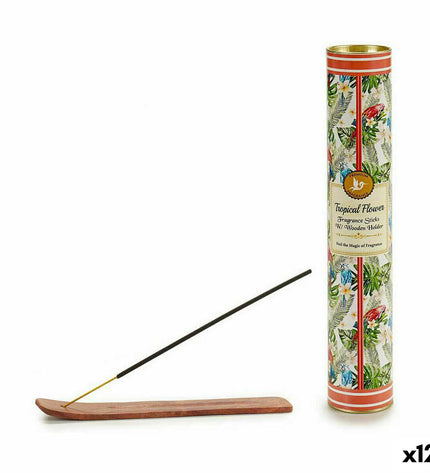 A set of 12 tropical-scented incense sticks from Acorde, suitable for home decor and cooking ambiance.