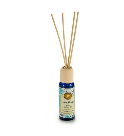 Acorde Acorde Ocean Breeze parfum sticks in 50 ml bottles, displayed in a home decor setting with 12 sticks for fresh scent.
