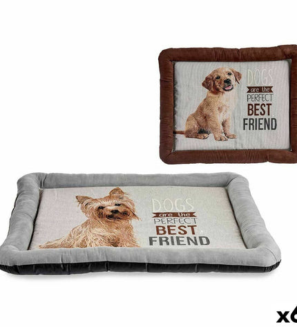 Mascow dog pet bed in 60x74 cm, shown in the image with a soft, cozy surface for comfortable canine rest.