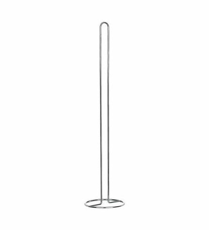 Berilo Zilverkleurige toiletrolhouder for bathroom, 13.5 x 60.5 x 13.5 cm, set of 48, modern house and kitchen accessory.