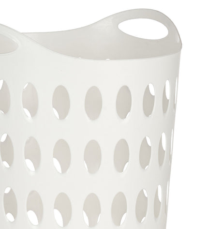 Kipit plastic laundry baskets, 50 L capacity, lightweight storage bins, 44x56x41 cm, set of 12, ideal for home organization