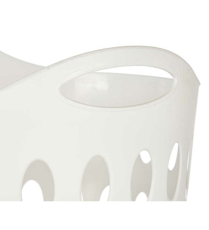 Kipit plastic laundry baskets, 50L capacity, 44x56x41cm, set of 12, ideal for home storage and organization.