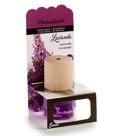 Lavender air fresheners by BigBuy Home, 12-pack, designed for home decor and kitchen use, featuring lavender scent and compact size.