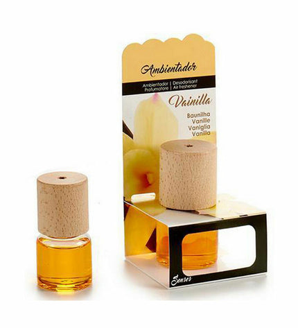 Set of 12 vanilla air fresheners by BigBuy Home for home and kitchen decor, with a simple, clean design.