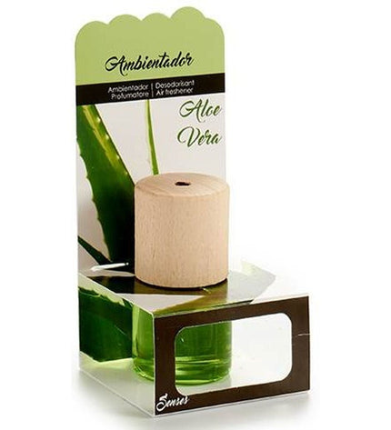 Set of 12 Aloe Vera air fresheners by BigBuy Home, ideal for home decor and kitchen freshness.