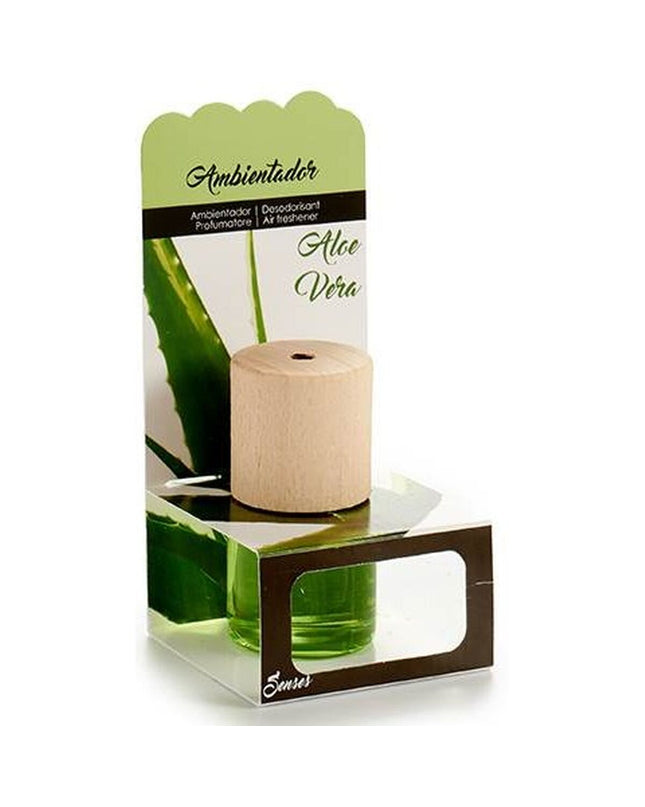 Set of 12 Aloe Vera air fresheners by BigBuy Home, ideal for home decor and kitchen freshness.