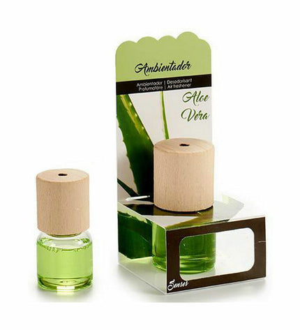 Set of 12 Aloe Vera air fresheners by BigBuy Home for home and kitchen decor, featuring fresh aloe vera design.