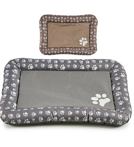 Mascow dog pet beds in various colors, measuring 48 x 7 x 68 cm, shown in a set of 16 for small to medium dogs.