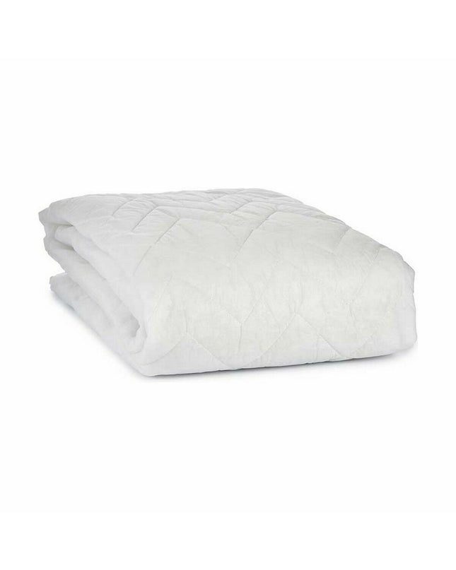 White matrasbeschermer gift decor for bed, 135x190 cm, protective mattress cover for home and bedroom decor.
