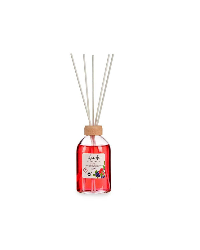 Acorde Parfum Sticks Acorde Rode Vruchten 100ml set of 12 decorative reed diffusers for home scenting and interior decor.