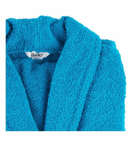 Set of six blue Berilo bath and household gloves in size L/XL, designed for cleaning and household use.