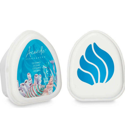 Acorde Oceaan air freshener set with 12 ocean-scented odor absorbers, designed for home and kitchen decor.