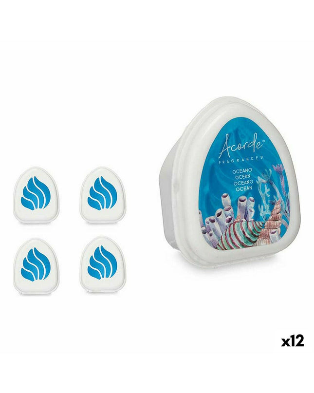 Acorde Oceaan air freshener set with 12 freshening sachets, designed for home and kitchen use, featuring ocean-inspired scent.