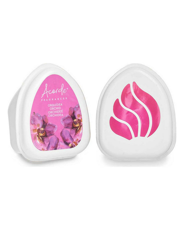 Acorde Orchidee air freshener set with 12 orchid-scented sachets, decorative home and kitchen air fresheners in a box.