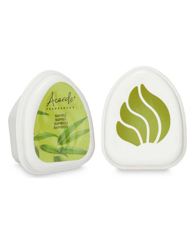Acorde Bamboe luchtverfrisserset with 12 bamboo-scented air fresheners in 50g packs for home and kitchen decor.