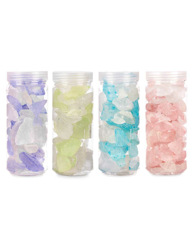 Colorful decorative stones from Gift Decor, blue, green, purple, and pink, outdoor garden decor, 600g, 12 pieces.