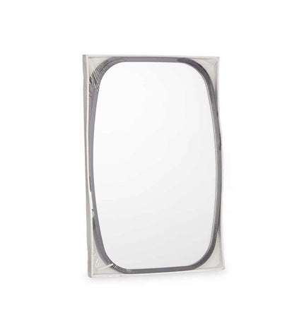 Set of four black rectangular wall mirrors by Gift Decor, 43x65 cm, for home decor and interior decorating.