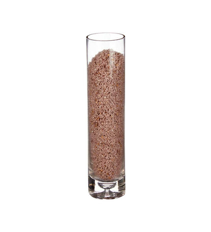 Gift Decor brown decorative sand in 1.2 kg bags, outdoor garden decor, shown in 12 pieces with dimensions 7.5 x 21.8 x 7.5 cm.