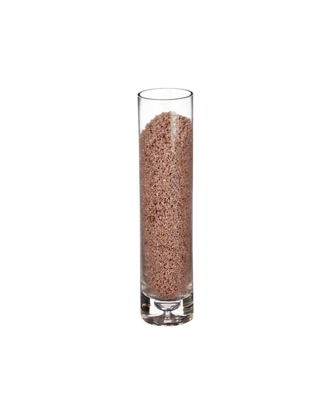 Gift Decor brown decorative sand in 1.2 kg bags, outdoor garden decor, shown in 12 pieces with dimensions 7.5 x 21.8 x 7.5 cm.