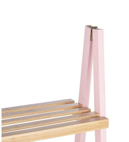 Berilo Roze natural bathroom cabinet for house and kitchen, 40x109.3x30 cm, featuring pink finish and modern design.