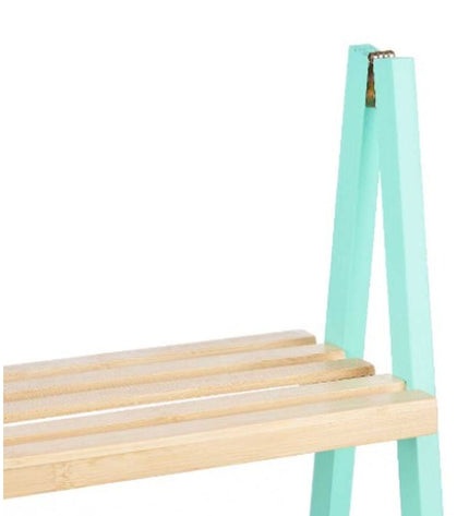 Berilo Badkamer Schappen Munt, 40.3x81.5x30 cm, natuurlijke afwerking voor badkamerruimte en opbergoplossing