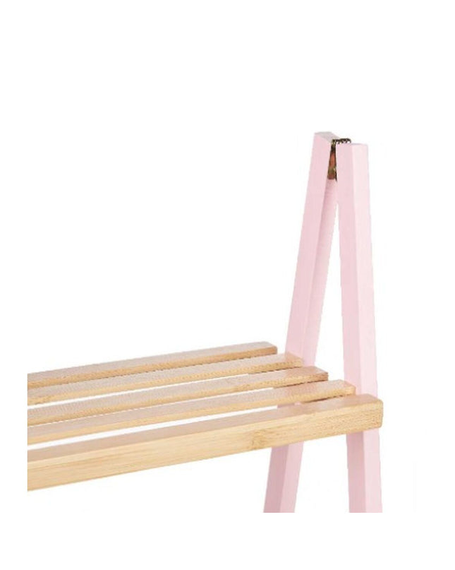 Berilo Roze natuurlijke badkamerschappen in huis en koken, 40.3x81.5x30 cm, modern design with pink finish