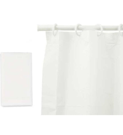 Set of 12 Berilo PVC and EVA bath mats in white, 28x42x6 cm, for home and bathroom use, shown in a close-up image.