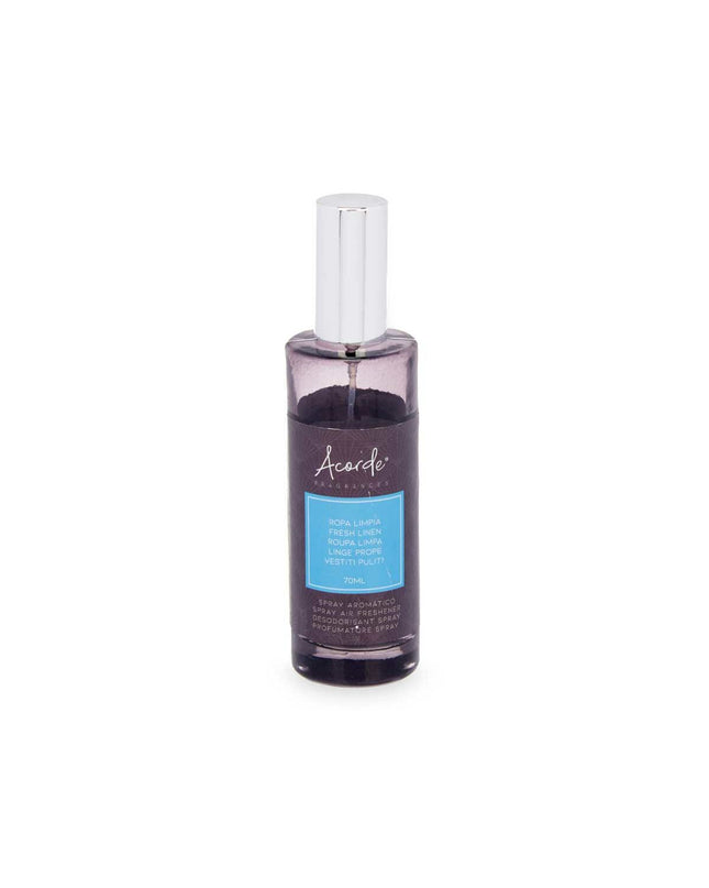 Acorde luchtverfrisserspray voor schone kleren, 70 ml, verpakking met 12 stuks, geschikt voor huis en koken, huisdecoratie