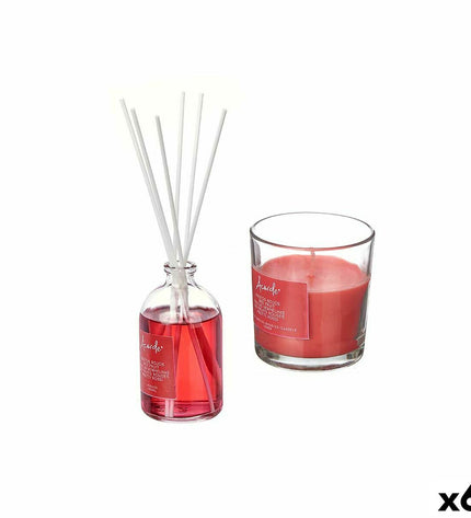 Acorde Luchtverfrisserset Rode Vruchten 100 ml, 6 stuks, huis en koken, huisdecoratie, with fruit-scented air fresheners.