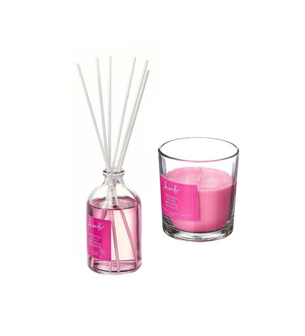 Acorde Orchidee luchtverfrisserset with six 100ml bottles, featuring elegant orchid design for home and kitchen decor.