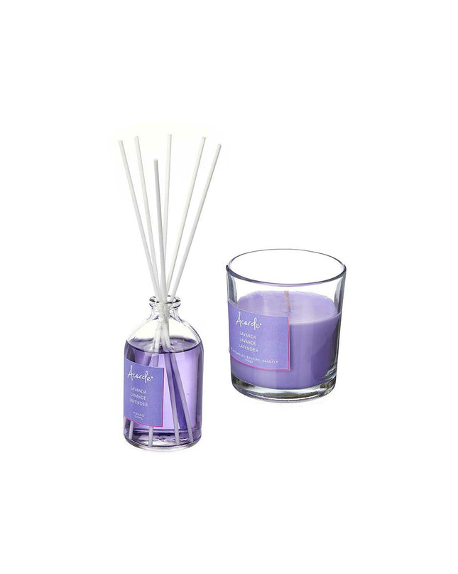 Acorde Lavendel air freshener set with six 100ml bottles, suitable for home decor and kitchen freshness.